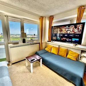  Apartament Sun Clima/ac Metro X2 Fast Wifi 500 Mbs 70'tv Netflix Appletv Hbo